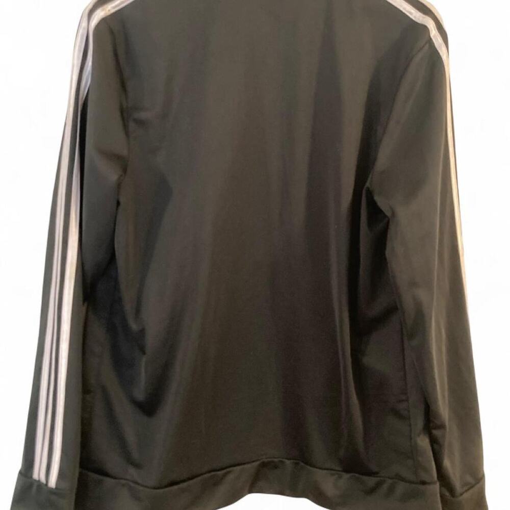 Adidas black polyester track jacket - Picture 3 of 3